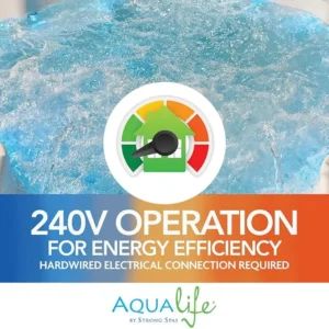 Grand Banks Outdoor Hot Tub, 5-6 Person 81-Jet Acrylic Spas