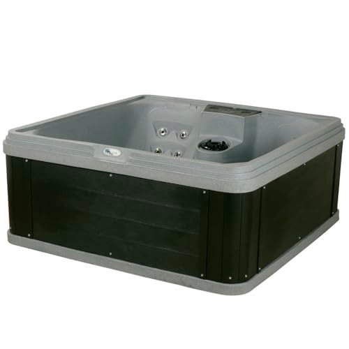 Ariana Outdoor Hot Tub, 6 Person Therapeutic Spa, 30 Jets, Underwater LED Lighting System, Insulated Spa Cover, Made in USA, Aqualife by Strong Spas