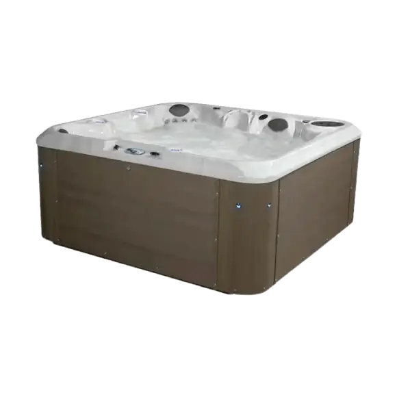 Amplified 6-Person 100-Jet 240-Volt Double-Lounger Hot Tub