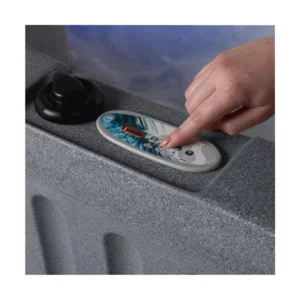 Lagoon 8-Person 20 Stainless Jet Plug and Play or 240-Volt Hot Tub with Real stainless steel Heater LED Light and ozone