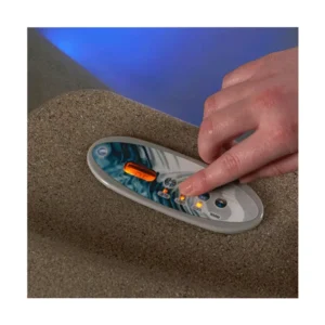 Oceania 6-Person 40 Stainless Jet 240-Volt Hot Tub with Real Stainless Steel Heater, Ozone and LED Lighting