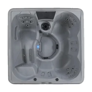 Siesta LS 6-Person 30-Jet, 70-Port Lounger 240V Hot Tub with Stainless Steel Jets and Heater and Built-in Ice Bucket