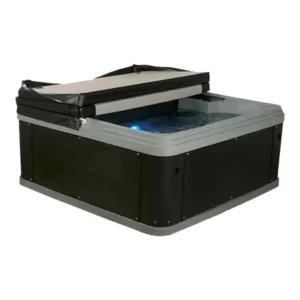 Siesta LS 6-Person 30-Jet, 70-Port Lounger 240V Hot Tub with Stainless Steel Jets and Heater and Built-in Ice Bucket