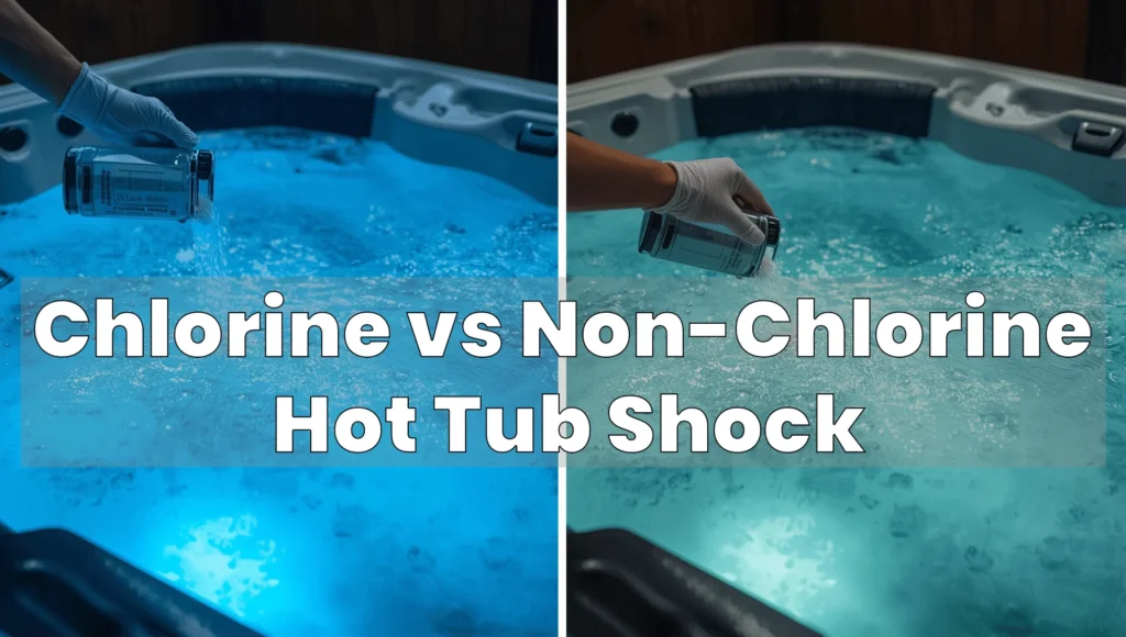 Chlorine vs Non-Chlorine Hot Tub Shock
