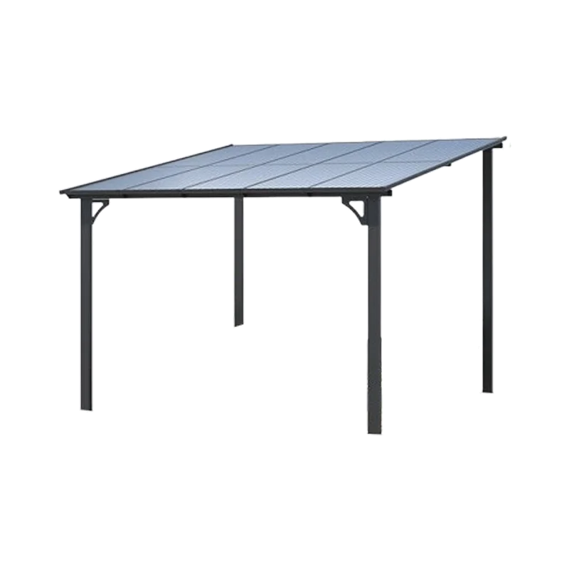 AECOJOY Gazebo: Wall Mounted Outdoor Gazebos Pergola