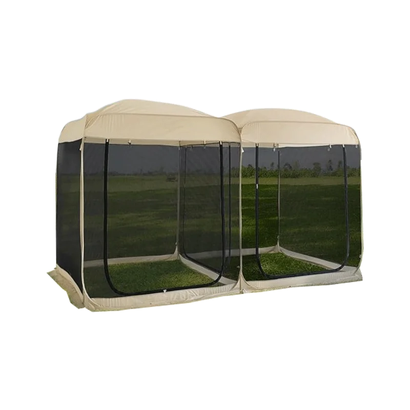 Alvantor Screen House Gazebo: 10-15 Person Pop Up Igloo