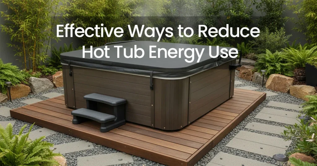 Effective Ways to Reduce Hot Tub Energy Use