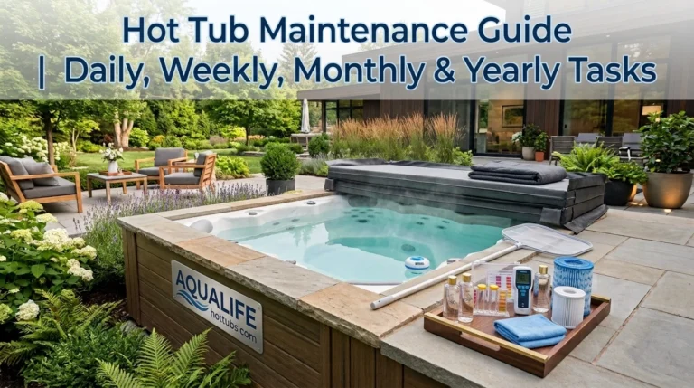 Hot Tub Maintenance Guide | Daily, Weekly, Monthly & Yearly Tasks